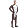 CosplayBoys Combinaison Cosplay Âne Donkey Blanc-Marron